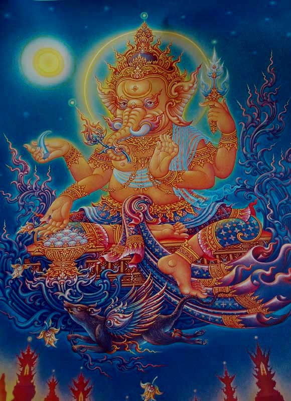 ภาพพระพิฆเนศคู่บารมี ๓๐๒๔ (คู่พระกระทู้ที่๘๐๔) 