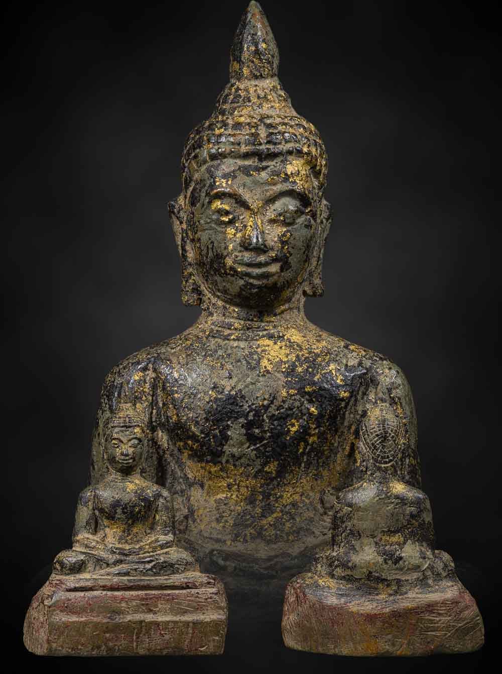 พระบูชาสุโขทัยหินแกะโบราณ