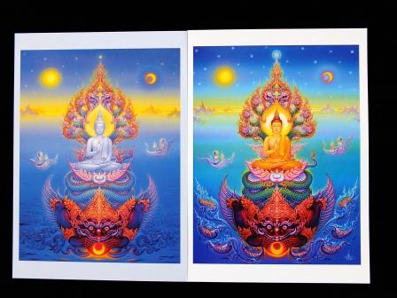 โปสการ์ด ผลงาน อ.เฉลิมชัย ชุดที่ 3