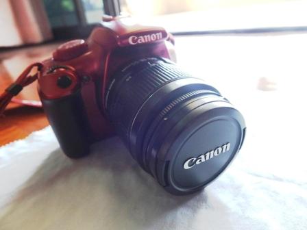 Canon1100D สีแดง สภาพเยี่ยม,อุปกรณ์ครบ