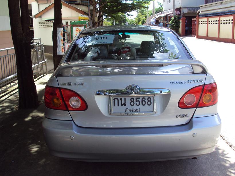 ขายรถเก๋งtoyotacororlla altis1.8G vvti.ครับ