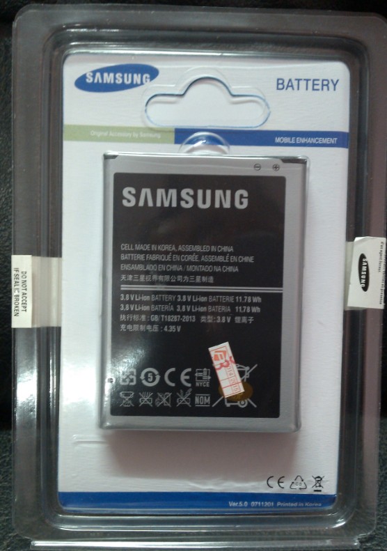 แบตเตอรี่ Samsung Galaxy NOTE 2 (i7100)