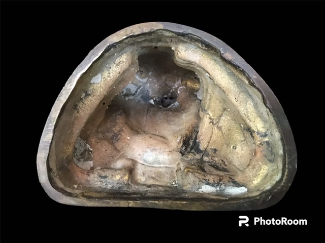 รูปหล่อบูชาหลวงปู่แหวน สุจิณโณ ปี 2517 พระสวยเดิม