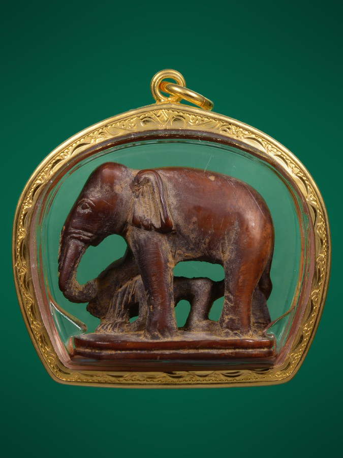 ช้างเสพนาง(อิ่นช้าง) ศิลปะไทยใหญ่ล้านนา