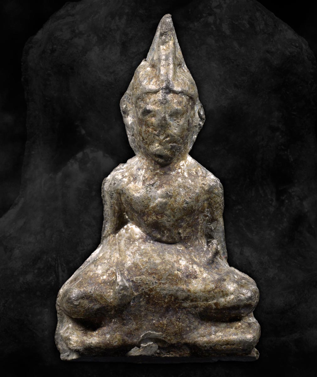 พระท่ากระดานเกศบัวตูม กรุวัดเกาะ