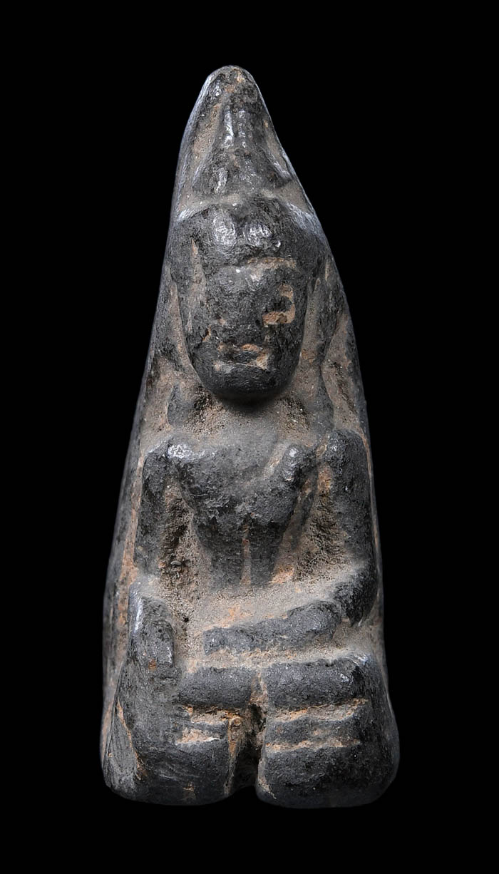 พระเชียงแสนเดี่ยวเนื้อดินจิ๋ว