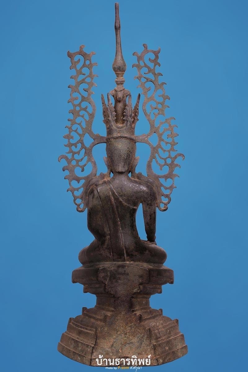 พระบูชาพม่า ชานปีกผีเสื้อ 