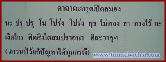 ตะกรุดเปิดสมอง หลวงปู่ผาด 