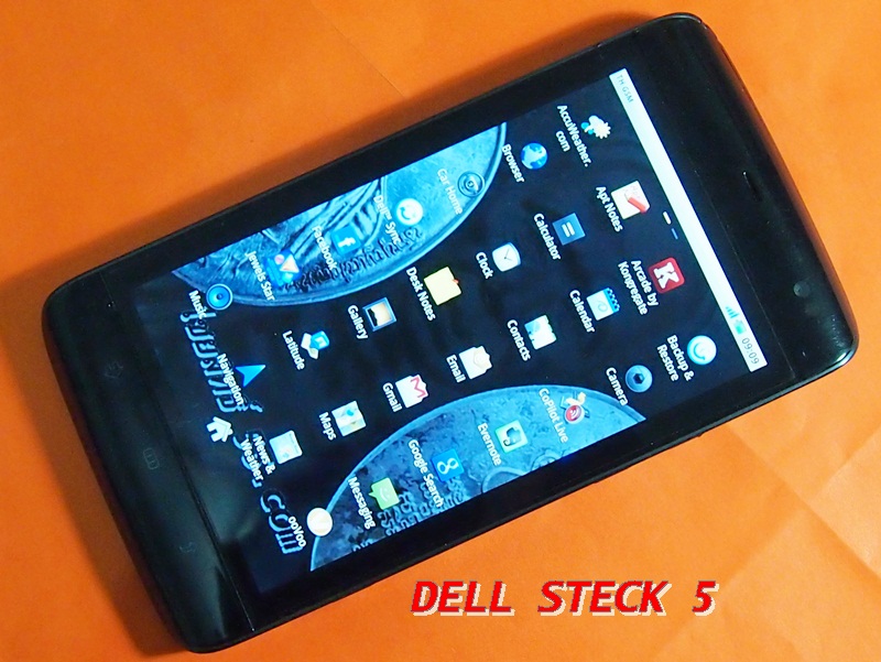 มือถือ DELL STREAK 5 ระะบบปฏิบัติการ ANDROID 1.6 DONUT