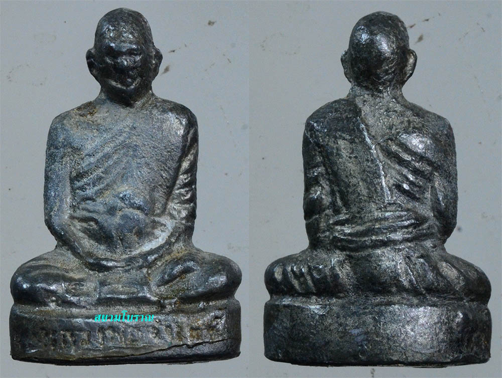 #17962รูปหล่อหลวงพ่อจันทร์ วัดตาเจี่ย