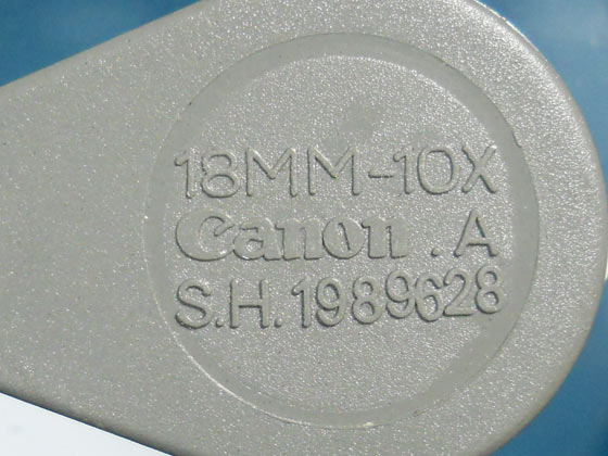 กล้องส่องพระ CANON 10x Achromatic Triplet Loupe 