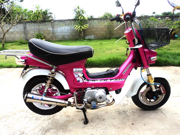 ชาลีแต่งเรียบร้อยครับ cdi สีสวยๆครับ