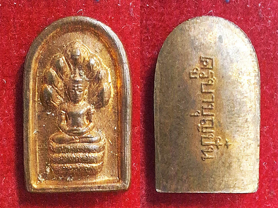 เหรียญพระนาคปรก รุ่นแรก ครูบาบุญปั๋น 