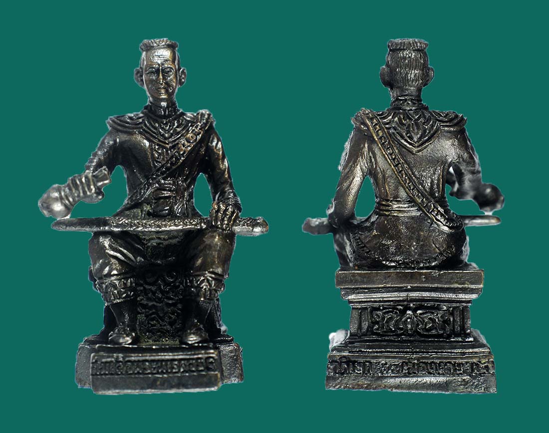 รูปหล่อพระนเรศวร สถูปเมืองงาย ปี 39