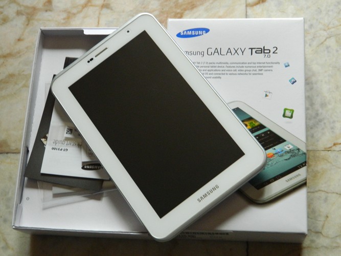 ปรับราคาใหม่ Samsung Galaxy Tab 2 7.0 16GB 3G-WiFi Headset + Bluetooth Samsung Hm-1200